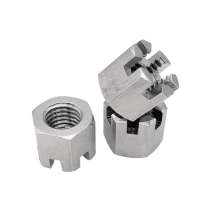 DIN935 Standard Hex Castle Nut Customize Slotted Hex Nuts