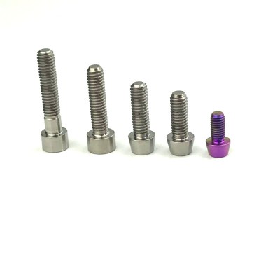 red anodized titanium bolt fastener m8 m6 m3 m7