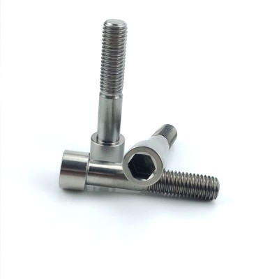 titanium shoulder bolt and m14 x 1.5 titanium wheel nut