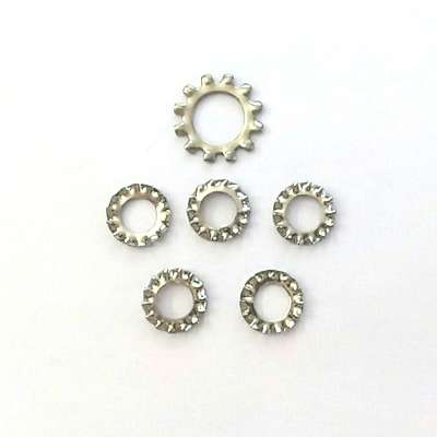 stainless steel flower lock washer