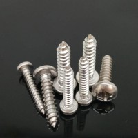 304 Stainless Steel Round Head Phillips Pan self-tapping screw