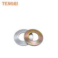 China Factory Wholesale Knurling Disc Spring Conic Contact Lock Washer With Teeth