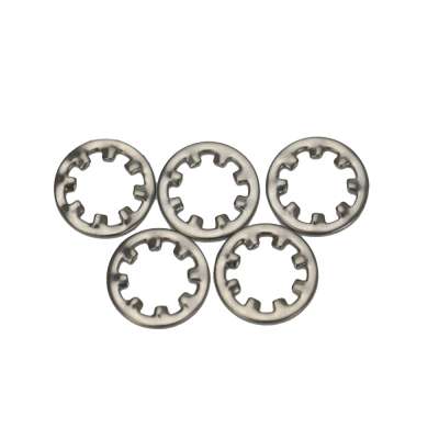 Stainless Steel Star Lock Washer 3MM 4MM Shaft with Internal Teeth